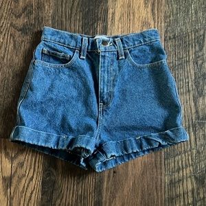 American Apparel High Waisted Shorts